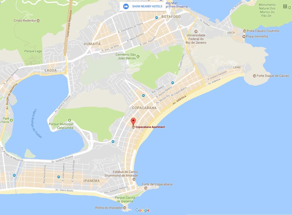 The Real Copacabana Apartment Ріо-де-Жанейро Екстер'єр фото